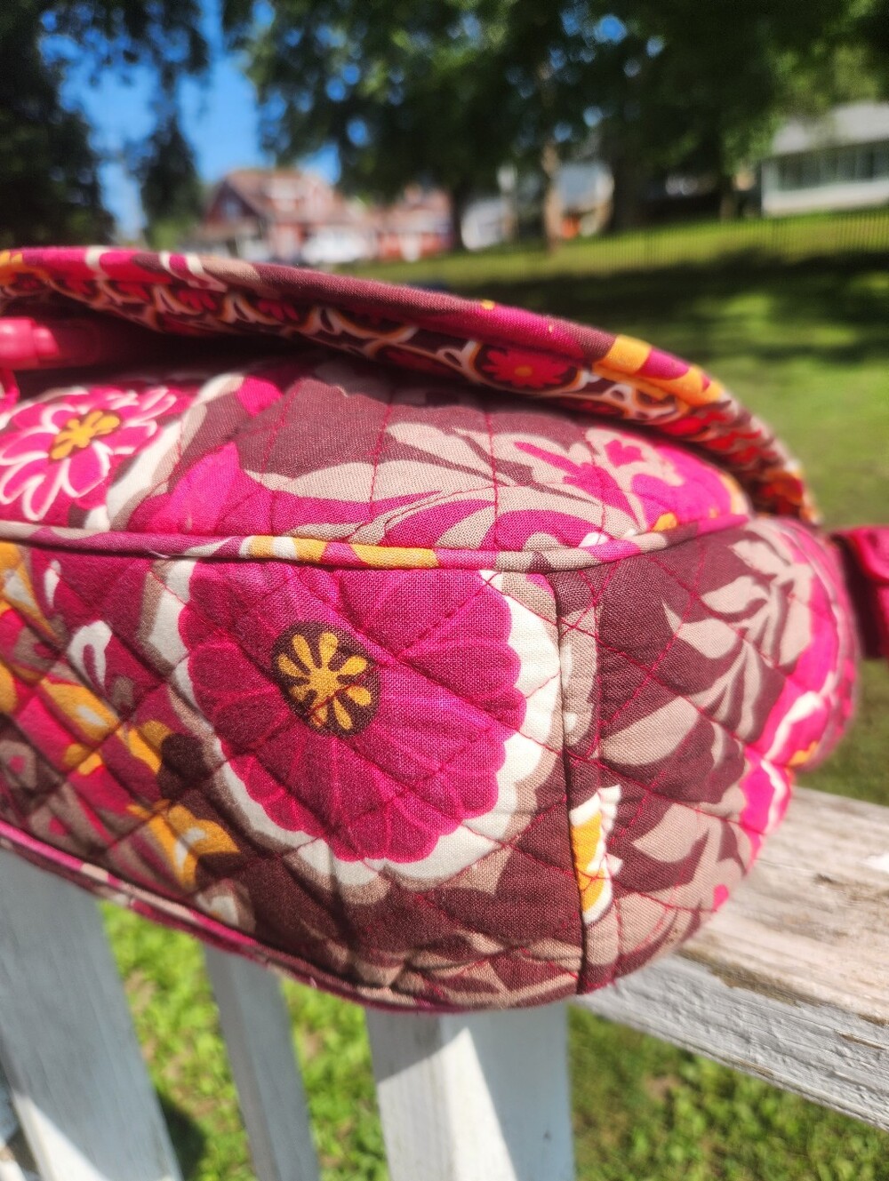 Vera Bradley Carnaby Little Betsey Quilted shoulder bag EUC - Picture 12 of 12